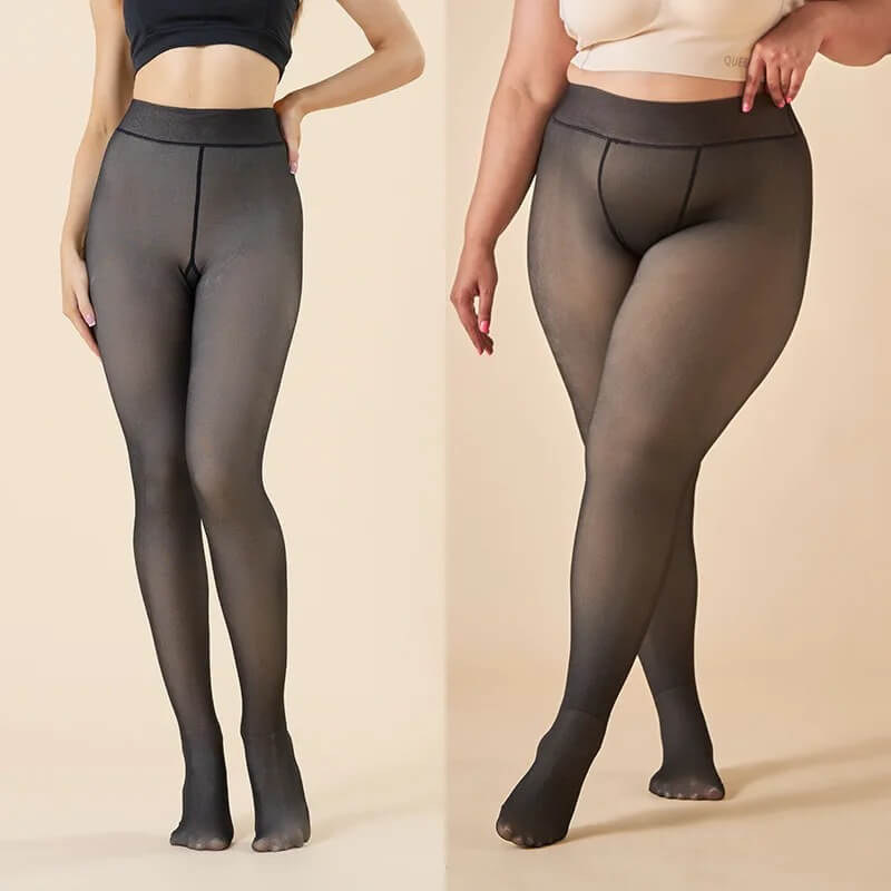 VelvetSkin™ - Thermal Translucent Fleece Tights (Anti-Freeze Tech)