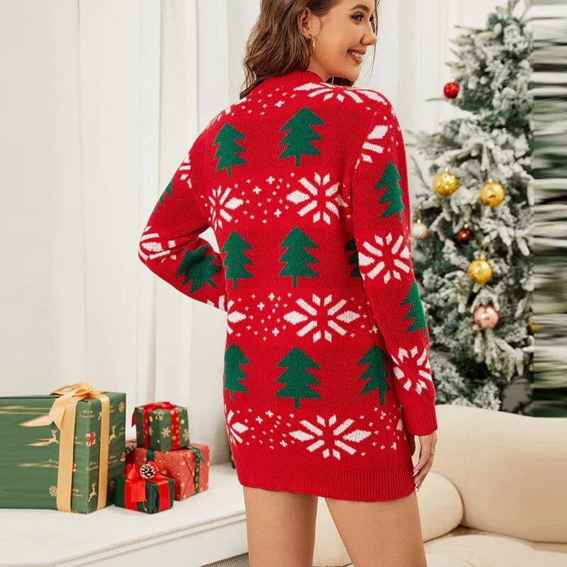 Christmas Jacquard Knit Pullover